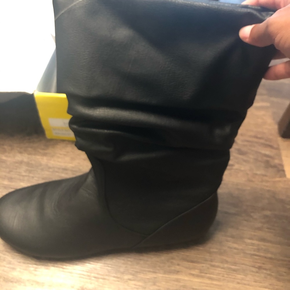 Black boots